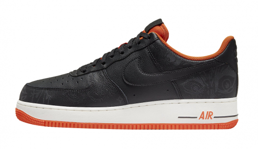 Nike Air Force 1 Low Halloween 2021 Black/Black-Starfish-Sail DC8891-001