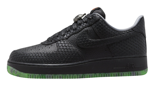 Nike Air Force 1 Low Halloween 2023 Black/Black-Smoke Grey-Campfire Orange-Green Strike FQ8822-084