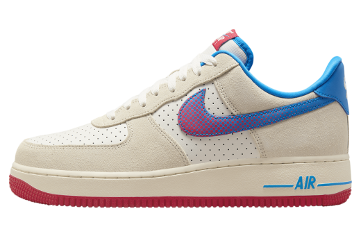 Nike Air Force 1 Low Harlem Globetrotters Coconut Milk/Sail-Photo Blue-University Red HQ3618-113