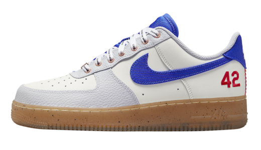 Nike Air Force 1 Low Jackie Robinson Sail/Racer Blue-White-Neutral Grey-Black-University Red FN1868-100