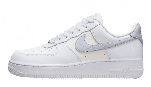 Nike Air Force 1 Low Mini Swooshes White Cream White/Cream DV2237-100