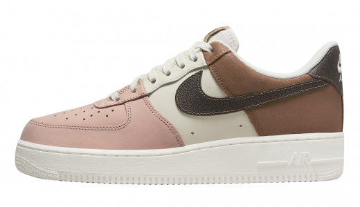 Nike Air Force 1 Low Neapolitan Pink/White-Brown DX3726-800