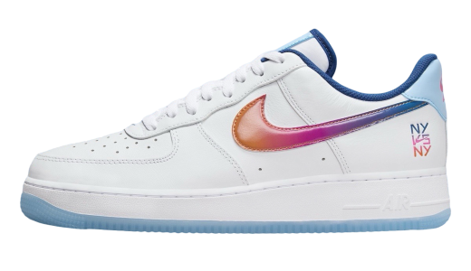 Nike Air Force 1 Low NY vs. NY White/Court Blue-Hyper Pink-Bright Mandarin-Aquarius Blue HF4833-100