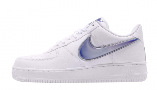 Nike Air Force 1 Low Oversized Swoosh White Racer Blue White/Racer Blue AO2441101