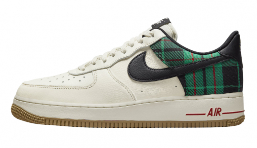 Nike Air Force 1 Low Plaid Green Sail/Black-Green DV0791-100