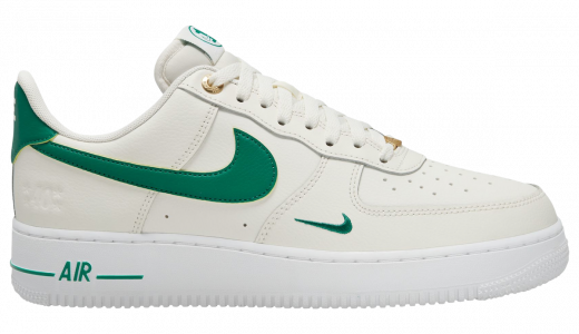 Nike Air Force 1 Low Sail Malachite Sail/Malachite-White-Metallic Gold DQ7658-101