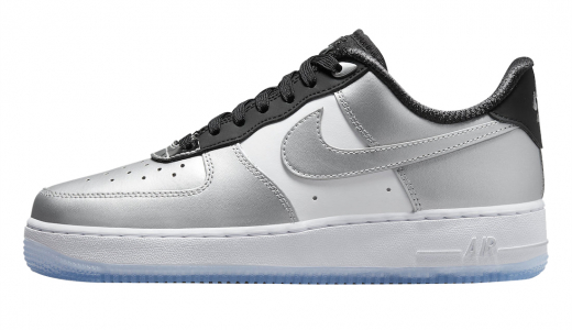 Nike Air Force 1 Low SE Chrome Metallic Silver/Metallic Silver-Black DX6764-001