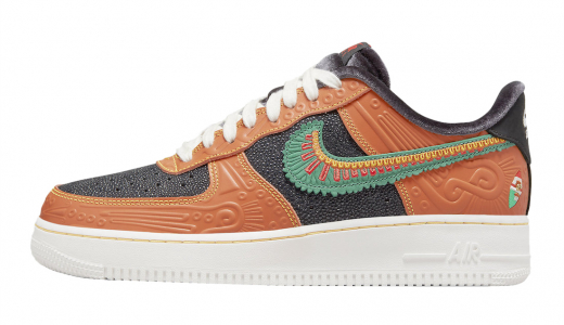 Nike Air Force 1 Low Siempre Familia Black/Orange-White DO2157-816