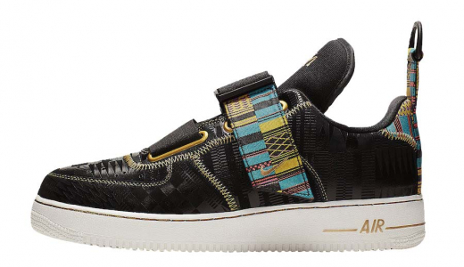 Nike Air Force 1 Low Utility BHM Black/Multicolor BV7783-001