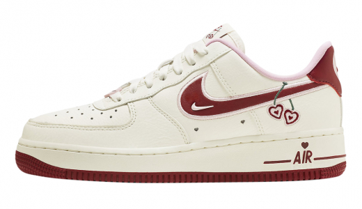 Nike Air Force 1 Low Valentine's Day 2023 Sail/Red-Pink FD4616-161