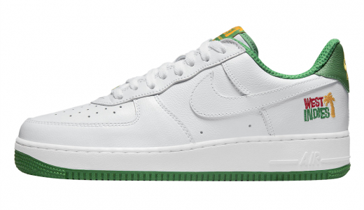 Nike Air Force 1 Low West Indies 2022 White/White-Classic Green DX1156-100