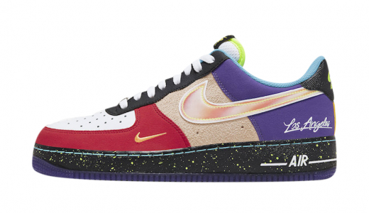 Nike Air Force 1 Low What The LA White/Black-Hyper Jade CT1117-100