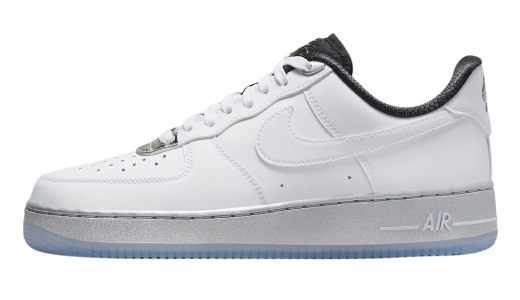 Nike Air Force 1 Low White Chrome White/White-Metallic Silver-Black DX6764-100