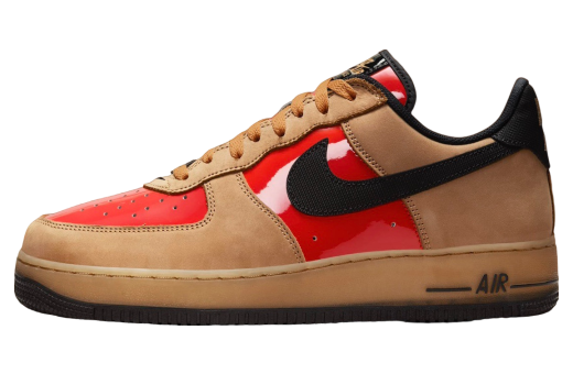 Nike Air Force 1 Low World Tour Shanghai Flax/Light Crimson-Gum Yellow-Black FZ3081-200