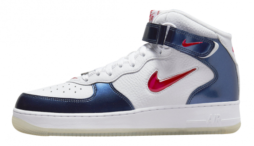 Nike Air Force 1 Mid Jewel Independence Day 2022 White/Varsity Red-Midnight Navy DH5623-101