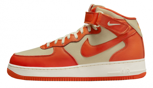 Nike Air Force 1 Mid Safety Orange Team Gold/Safety Orange-Team Gold FB2036-700