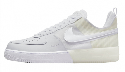 Nike Air Force 1 React White White/White DM0573-100