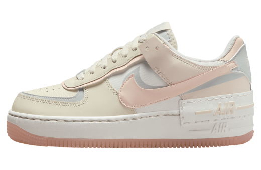 Nike Air Force 1 Shadow WMNS Coconut Milk / Light Silver Coconut Milk/Light Silver/Sail/Crimson Tint DZ1847-105