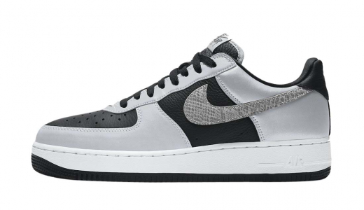 Nike Air Force 1 Silver Snake Black/Silver-White DJ6033-001