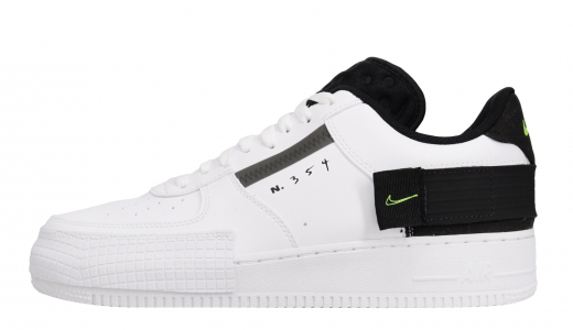 Nike Air Force 1 Type White Volt Black White/Volt-black-white AT7859101