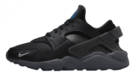 Nike Air Huarache Black Iridescent Black/Blue FD0656-001