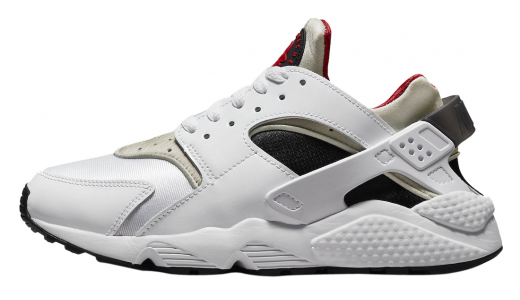 Nike Air Huarache Light Tan Black Red White/Light Tan-Black-Red DV6018-100