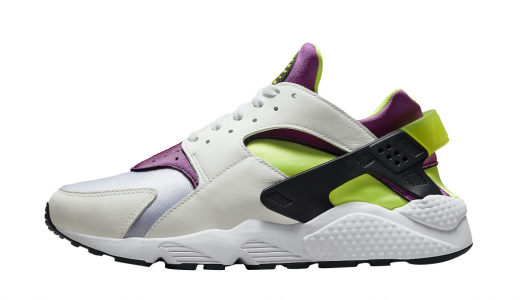 Nike Air Huarache Neon Yellow Magenta White/Neon Yellow-Magenta-Black DD1068-104