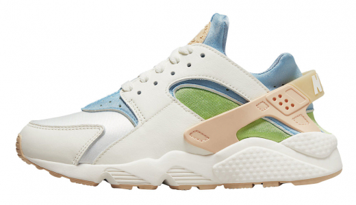 Nike Air Huarache Sun Club White/Pink-Blue-Green DQ0117-100