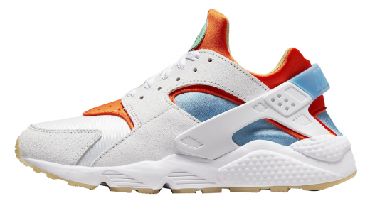 Nike Air Huarache White Blue Orange White/Blue-Orange DX2345-100