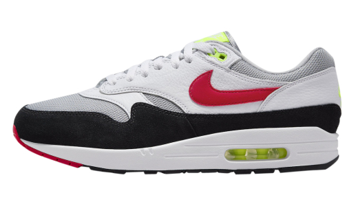 Nike Air Max 1 Chili Volt White/University Red-Black-Volt-Neutral Grey HF0105-100