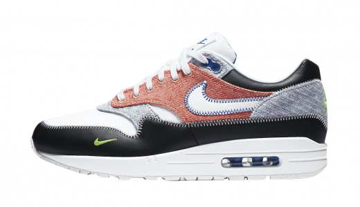 Nike Air Max 1 Recycled White White/Black-Electric Green-Game Royal CT1643-100