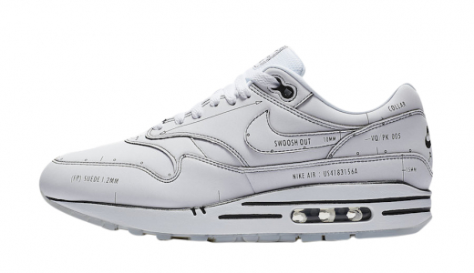 Nike Air Max 1 Sketch to Shelf White White/Black CJ4286-100