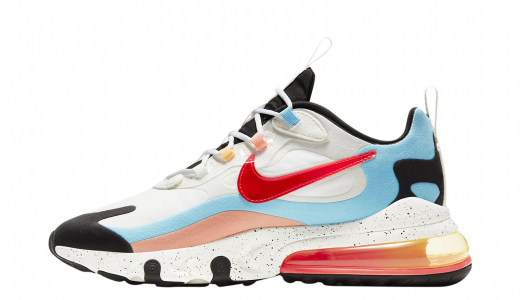 Nike Air Max 270 React White Infrared Summit White White/Infrared-summit White DD8498161