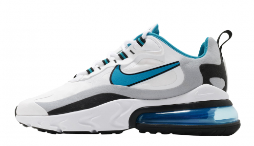 Nike Air Max 270 React White Laser Blue White/Laser Blue-wolf Grey CT1280101