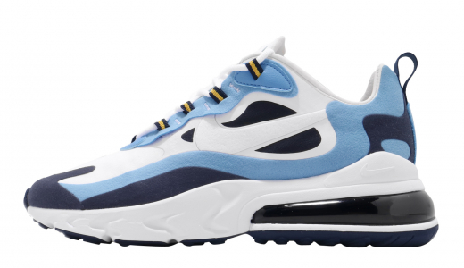 Nike Air Max 270 React White Midnight Navy White/White-midnight Navy CT1264104