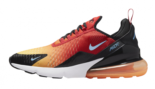 Nike Air Max 270 Sunset Yellow/Orange-Black DQ7625-600