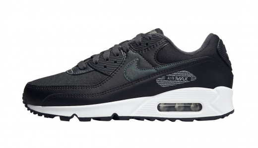 Nike Air Max 90 Black Metallic Silver Black/Metallic Silver DC9445-001