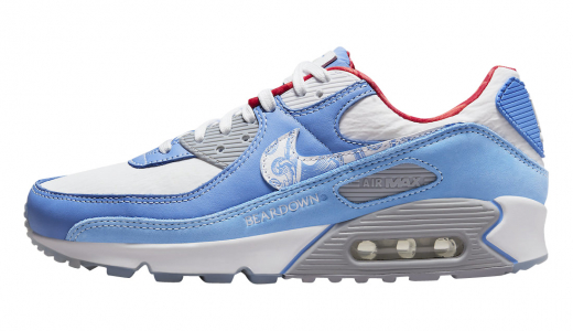 Nike Air Max 90 Doernbecher Valor Blue Valor Blue/White-Wolf Grey-University Red FD9710-400