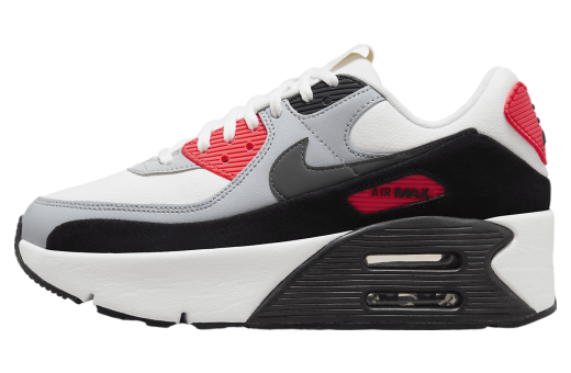 Nike Air Max 90 LV8 WMNS Summit White / Black Summit White/Black/Wolf Grey/Smoke Grey FD4328-101