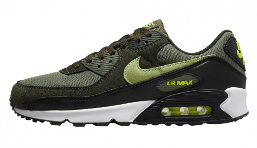 Nike Air Max 90 Medium Olive Medium Olive/Volt-Sequoia-White DQ4071-200