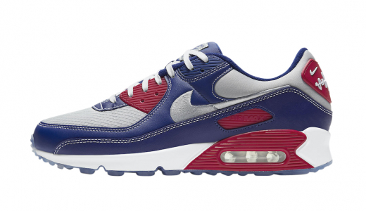 Nike Air Max 90 Pirate Radio Blue Red Blue/Red-Silver DD8457-400