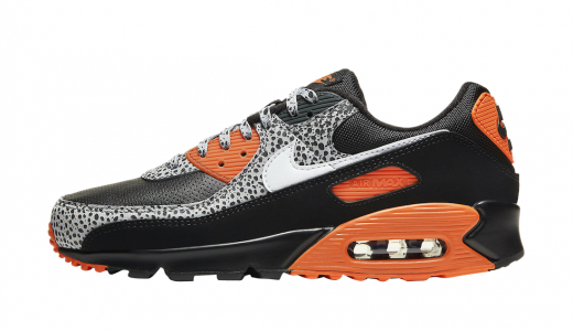 Nike Air Max 90 Safari Black/Safety Orange-White DA5427-001