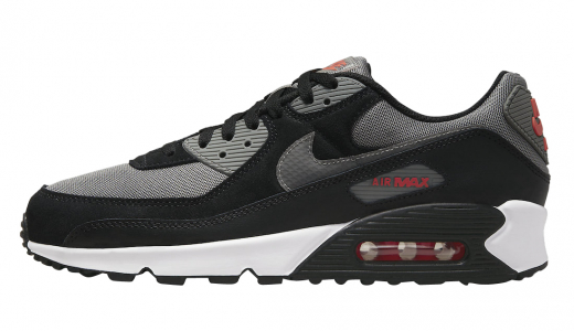 Nike Air Max 90 Silver Black Silver/Black-Red FD0664-001