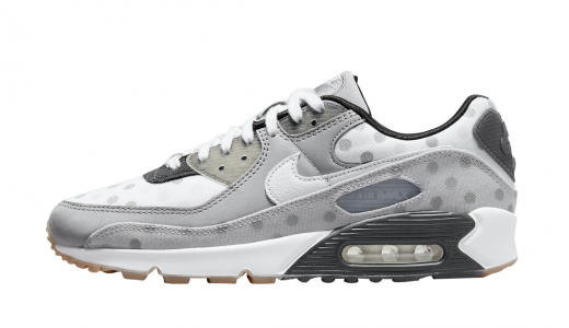 Nike Air Max 90 White Polka Summit White/White-Grey Fog-Black CZ1929-100