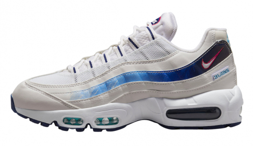 Nike Air Max 95 3 Lions White/Challenge Red-Blue Void-White FB3349-100