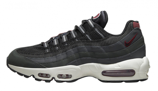 Nike Air Max 95 Black Grey Team Red Grey/Team Red DQ3982-001