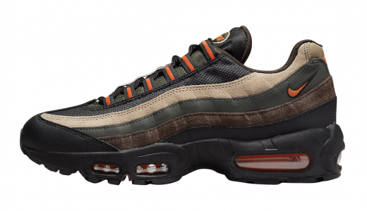 Nike Air Max 95 Dark Army Dark Army/Orange Blaze-Tweed Blaze-Cinder DH4754-300