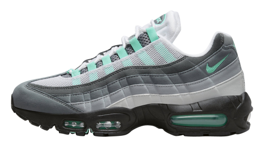 Nike Air Max 95 Hyper Turquoise White/Hyper Turquoise-Iron Grey-Cool Grey-Wolf Grey-Photon Dust FV4710-100