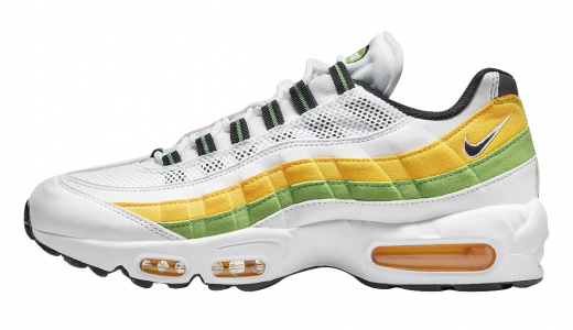 Nike Air Max 95 Lemon Lime White/Black-Green Apple-Tour Yellow DQ3429-100