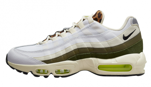 Nike Air Max 95 Leopard Tongue White/Olive-Orange DX8972-100